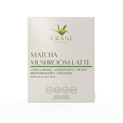 Matcha Mushroom Latte