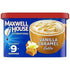 Maxwell House Vanilla Caramel Latte – Instant Café-Style Coffee Mix, 8.7 oz Canister