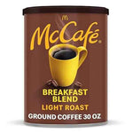McCafe Breakfast Blend Light Roast Ground Coffee – 30 oz Canister