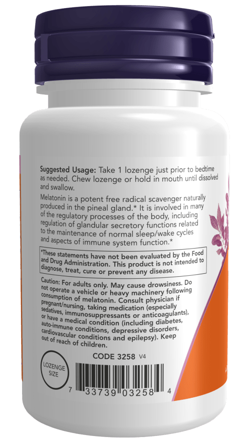 Melatonin 3mg by Country Life Natural Foods