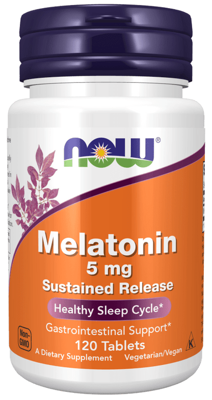 Melatonin 5mg Sustained Release by Country Life Natural Foods