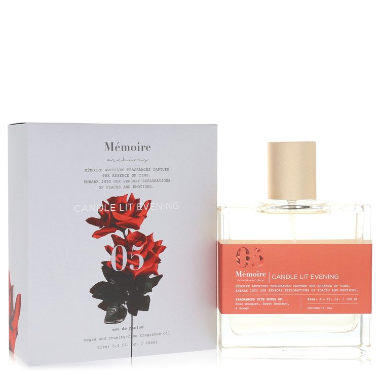 Memoire Archives Candle Lit Evening by Memoire Archives Eau De Parfum Spray (Unisex) 3.4 oz for Women 