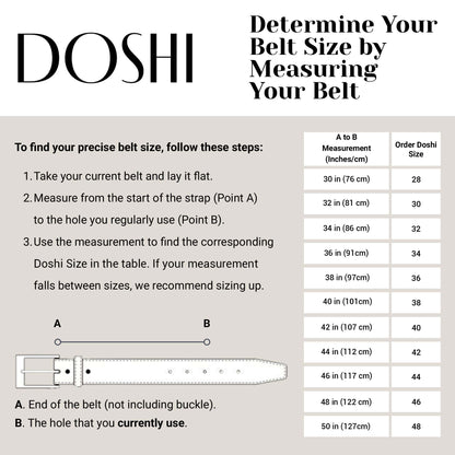 Professional 4 - Dress Belt by Doshi FCSA