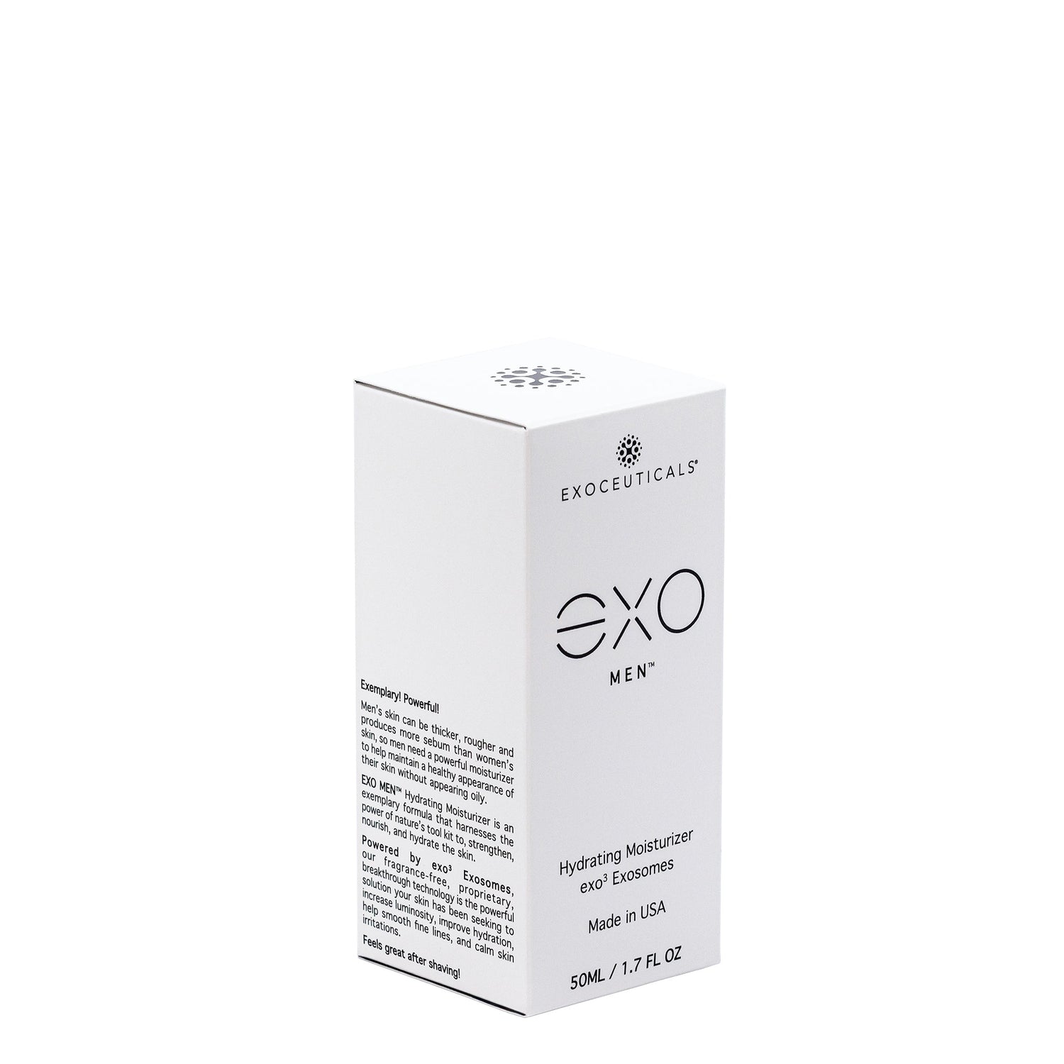 EXO MEN™ Hydrating Moisturizer / eXo³ Exosomes® by Exoceuticals