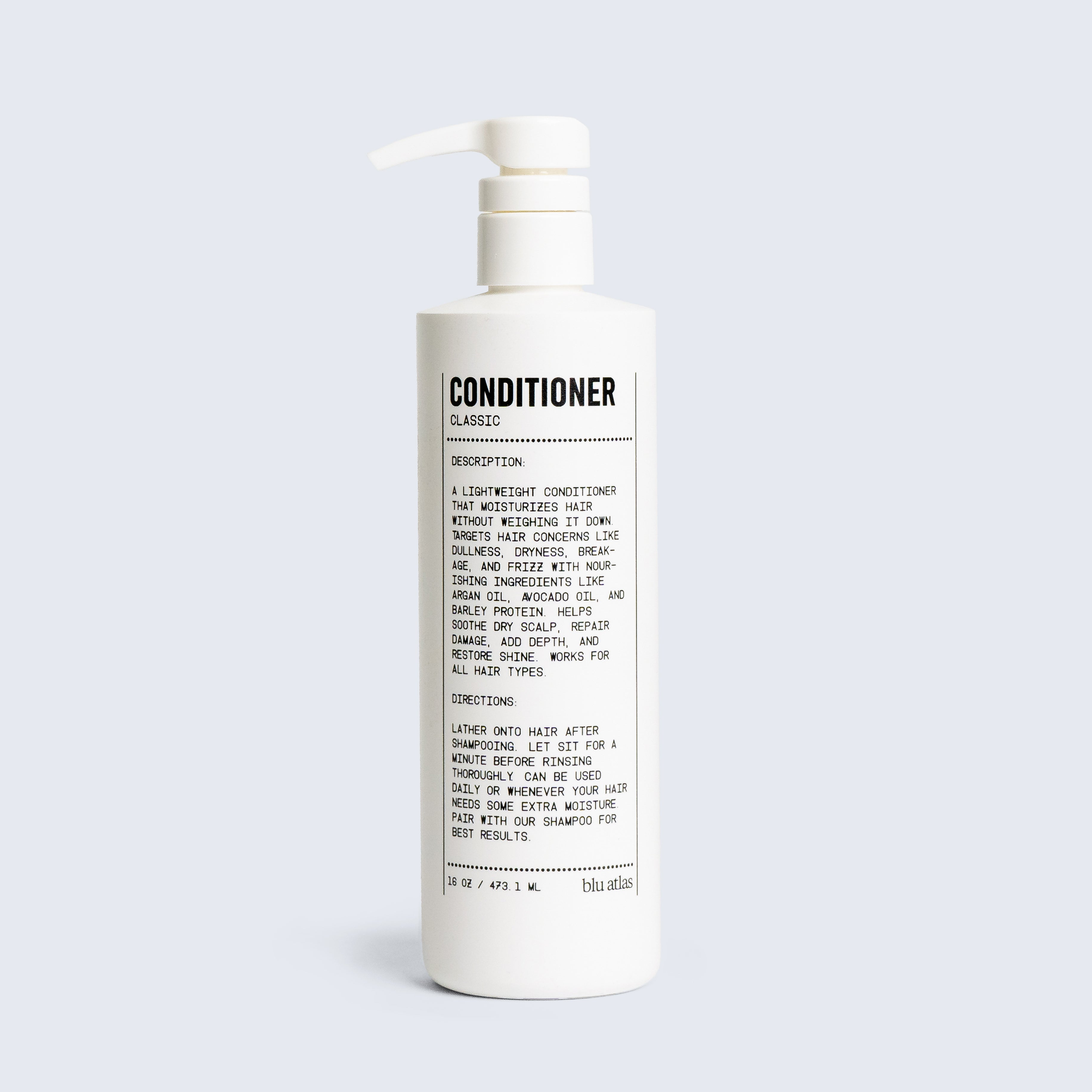 Soothing and Smoothing Natural Conditioner by Blu Atlas
