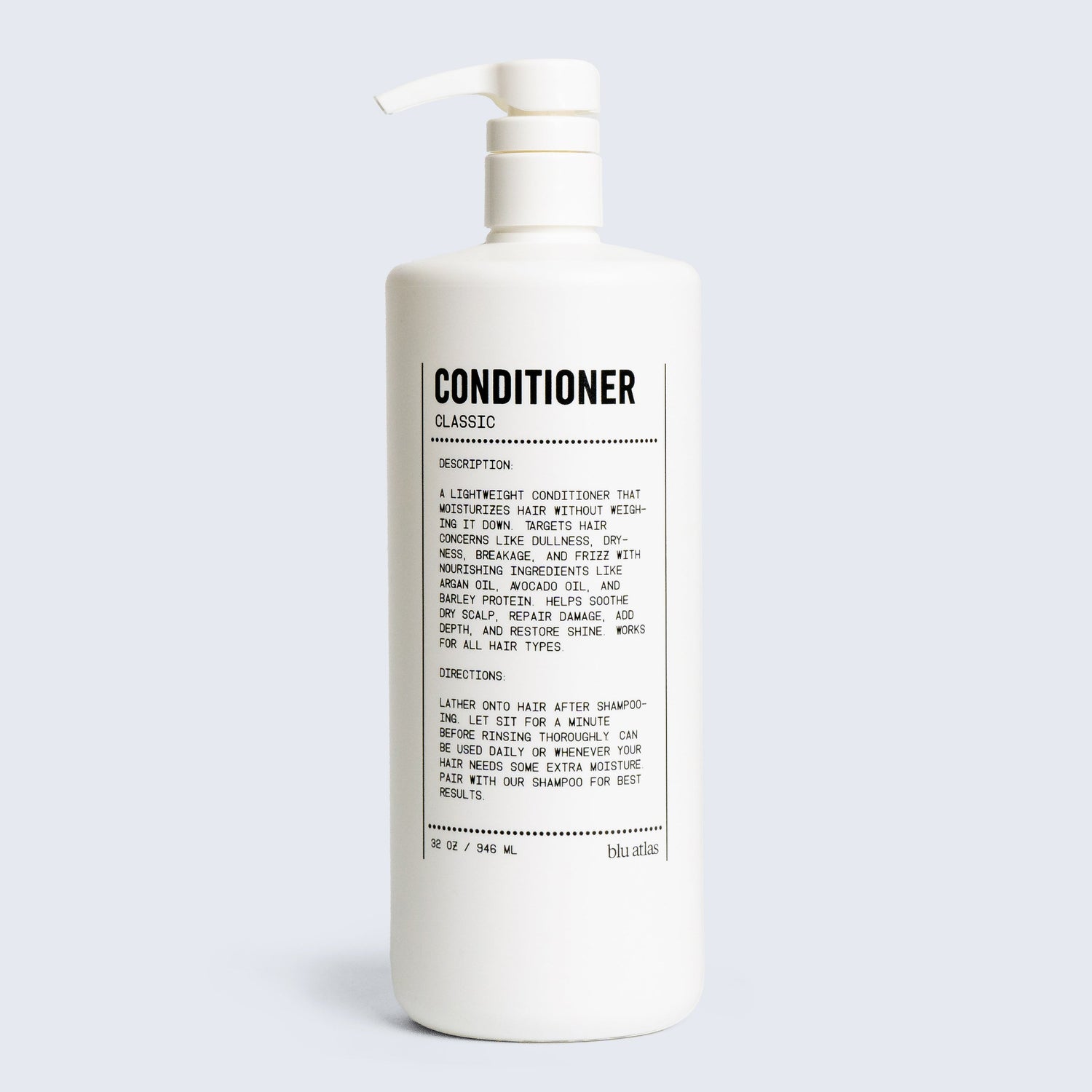 Soothing and Smoothing Natural Conditioner by Blu Atlas