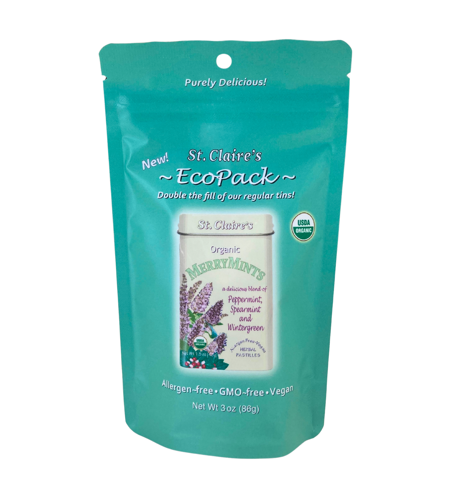 MerryMints, Organic by Country Life Natural Foods