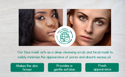 Activated Charcoal + Mud &amp; Arnica Facial Masks Bundle