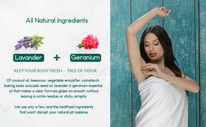 All Natural, Plastic-Free Deodorants by BeNat