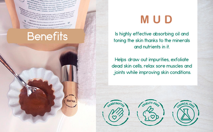 Activated Charcoal + Mud &amp; Arnica Facial Masks Bundle