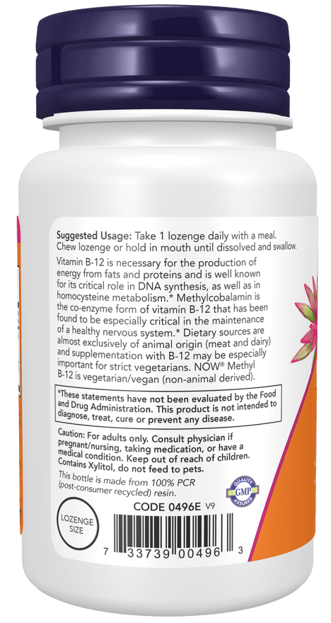 Methyl B-12 5,000mcg by Country Life Natural Foods