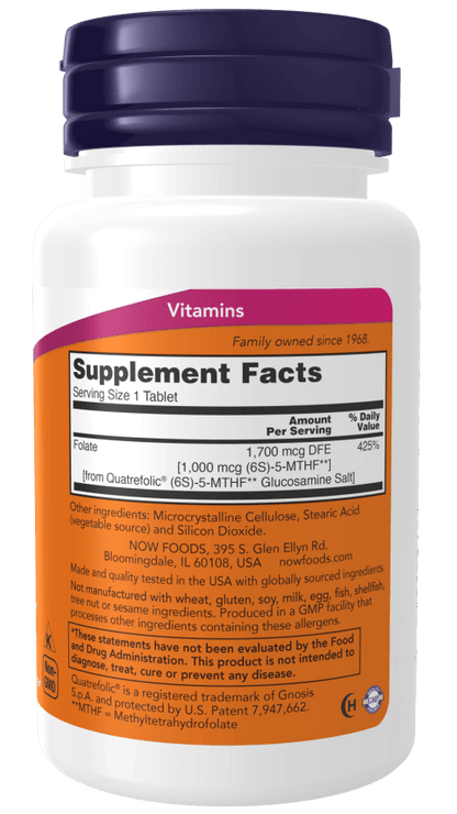 Methyl Folate 1,000mcg by Country Life Natural Foods