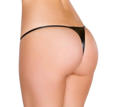 Micro Metallic Bikini Bottom