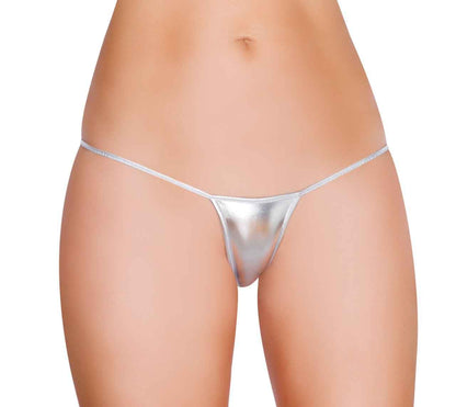 Micro Metallic Bikini Bottom