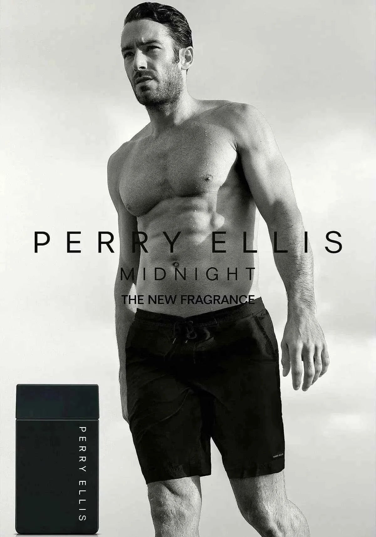 Midnight By Perry Ellis For Men 3.4oz EDT Spray