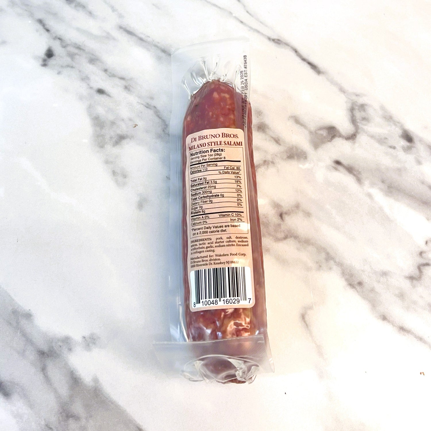 Milano Salami Chub by Di Bruno Bros.