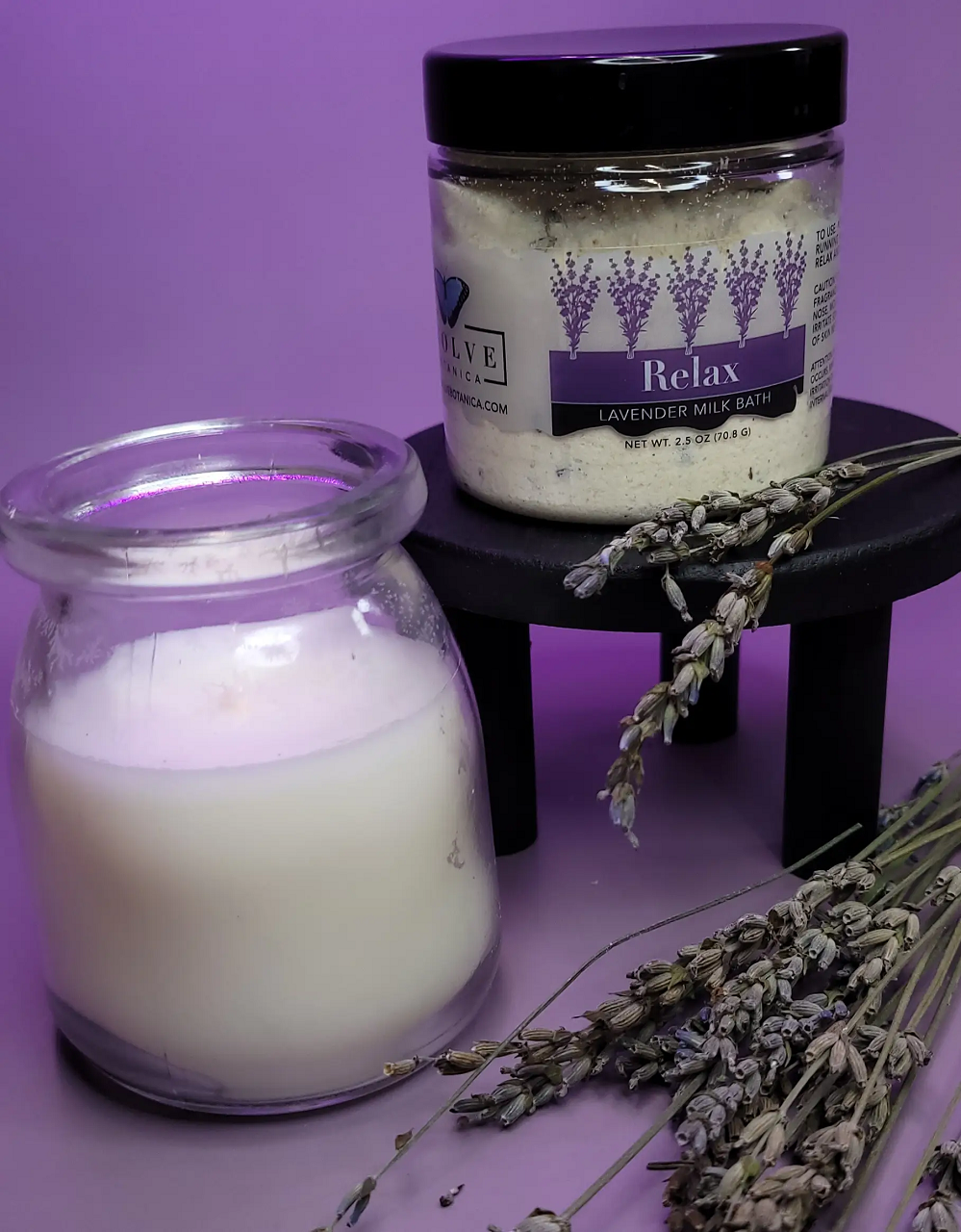 Milk Bath - Relax (Lavender) Mini