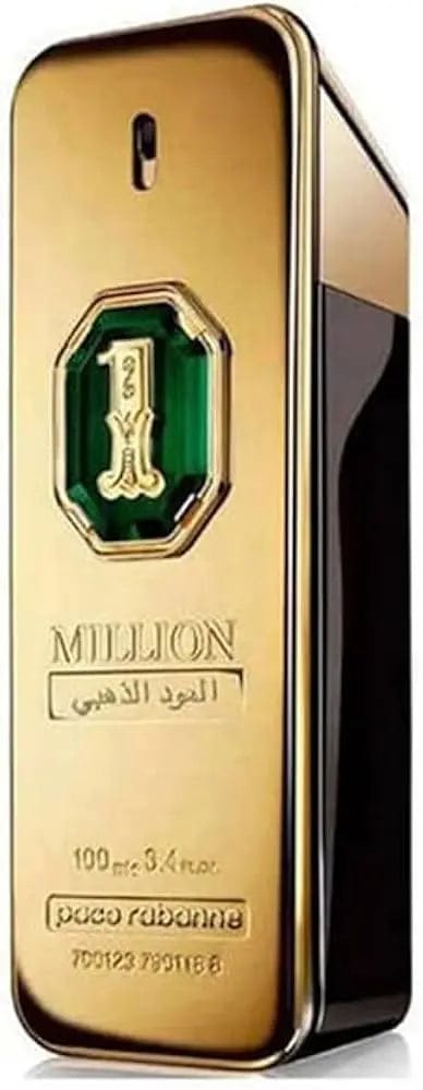 Million Gold Oud By Paco Rabanne For Men 3.4 EDP Spray by perfumesandrea
