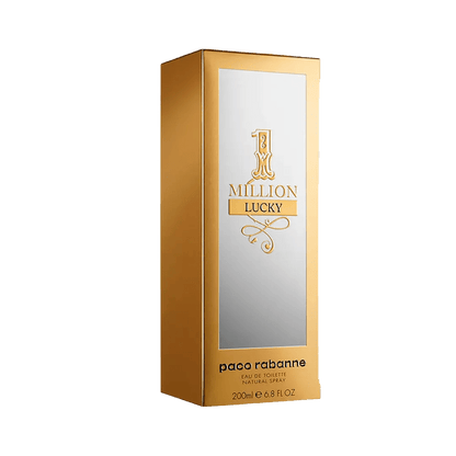 1 Million Lucky by Paco Rabanne Men 6.7oz Eau De Toilette Spray by perfumesandrea