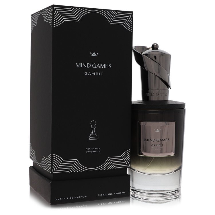 Mind Games Gambit by Mind Games Extrait De Parfum Spray (Unisex) 3.4 oz for Men 