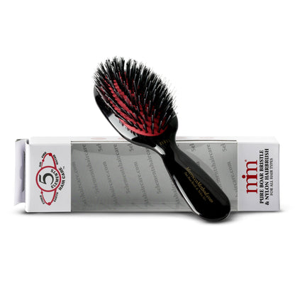 Mixed Pure Boar Bristle &amp; Nylon Brush - Small by Morrocco Method International