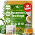 Premium Rosemary Leaves, Tea Bags, Powder, 100% Natural & Pure from Dried Rosemary Leaves, No Additives, No Caffeine, Vegan. Dried Rosemary Herb, Perfect for Seasoning, Spice Blends for Grilling & Cooking by FreshDrinkUS - Natural and Premium Herbal Tea