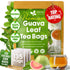 Natural Guava Leaves, Whole Dried Leaves, Cut-and-Sifted Guava leaves, 100% Pure from Guava Leaves, Natural Guava Loose Leaf Herbal Tea, No Additives, No Caffeine, Vegan by FreshDrinkUS - Natural and Premium Herbal Tea