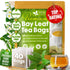 Premium Dried Bay Leaves, Tea Bags, Powder, Bay Leaves Spice, Whole Nice Leaves, Wildcrafted, Fresh Harvested, Bay Leaves For Cooking, Sugar-Free, Gluten Free, Caffeine Free, Vegan by FreshDrinkUS - Natural and Premium Herbal Tea