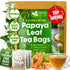 Premium Papaya Leaf Tea Bags, Made with Natural Material Tea Bags. No Sugar, No Caffeine, No Gluten, Vegan. by FreshDrinkUS - Natural and Premium Herbal Tea