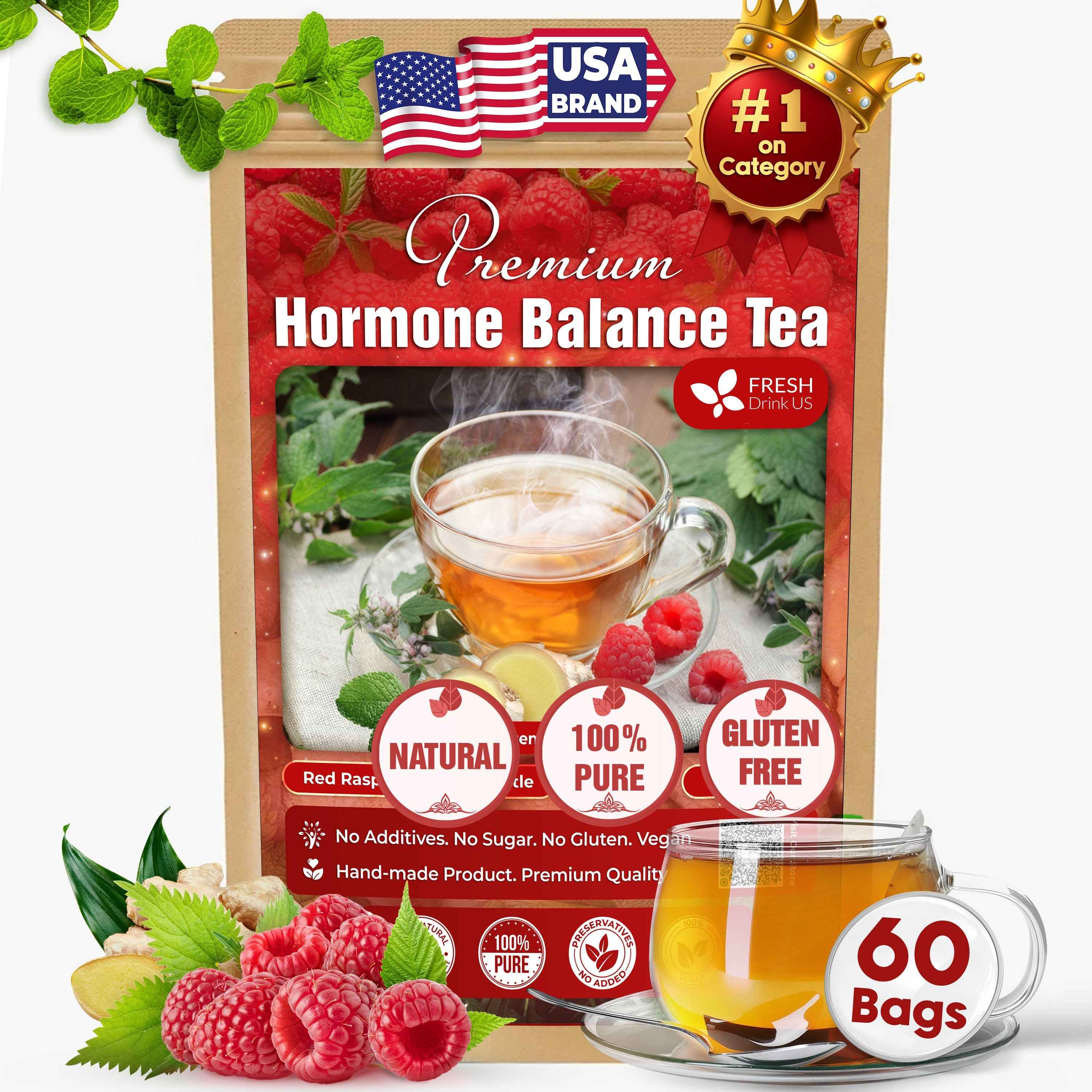 Hormone Balance Natural Menstrual Cycle Support Tea