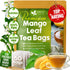 Mango Leaf, Whole Dried Leaves, Tea Bags, Powder, 100% Natural & Pure from Mango Leaves. Mango Dried Leaves. Loose Leaf Mango Herbal Tea. Mango Leaf Tea. No Sugar, No Caffeine, No Gluten, Vegan. by FreshDrinkUS - Natural and Premium Herbal Tea