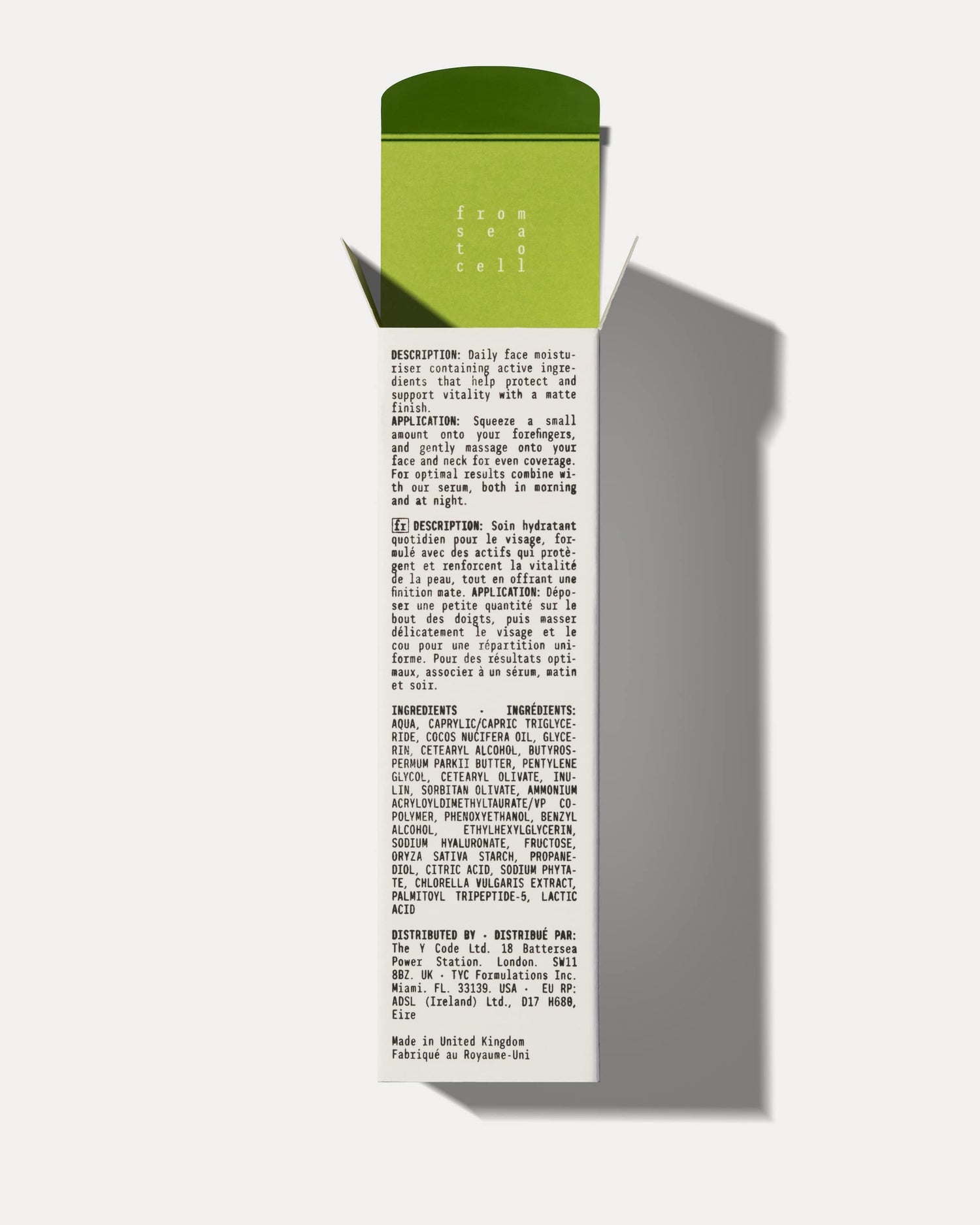 MATTIFYING MOISTURISER by YCODE