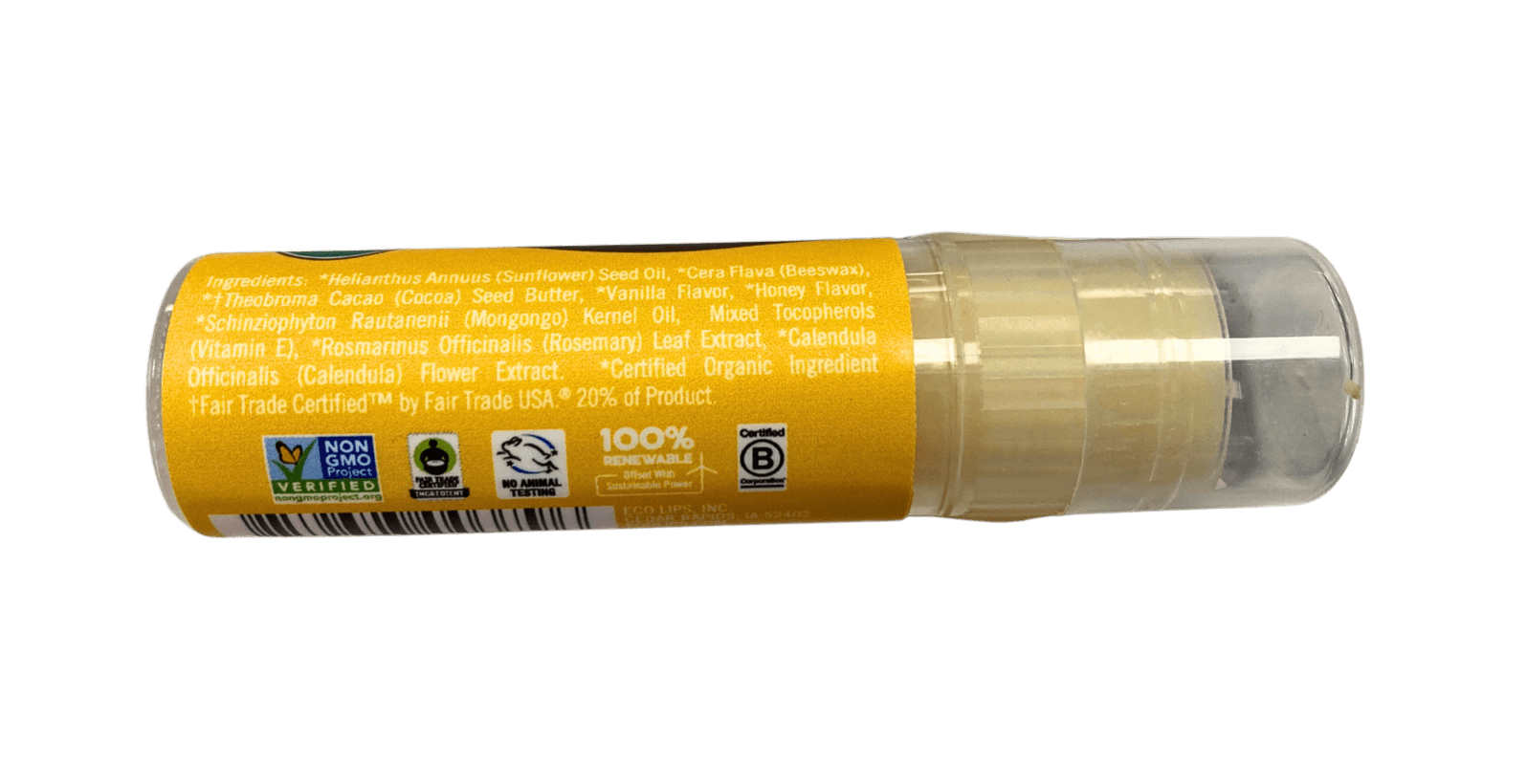 Lip Balm with Mongongo Oil by Country Life Natural Foods