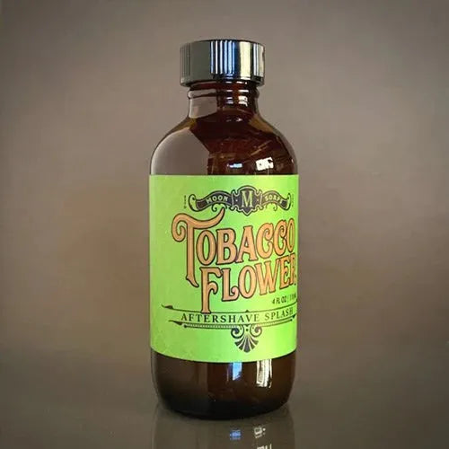 Moon Soaps Tobacco Flower Aftershave Splash 4 Oz by Pasteur Pharmacy