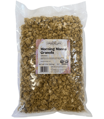Slow-Baked Morning Manna Granola, Organic by Country Life Natural Foods