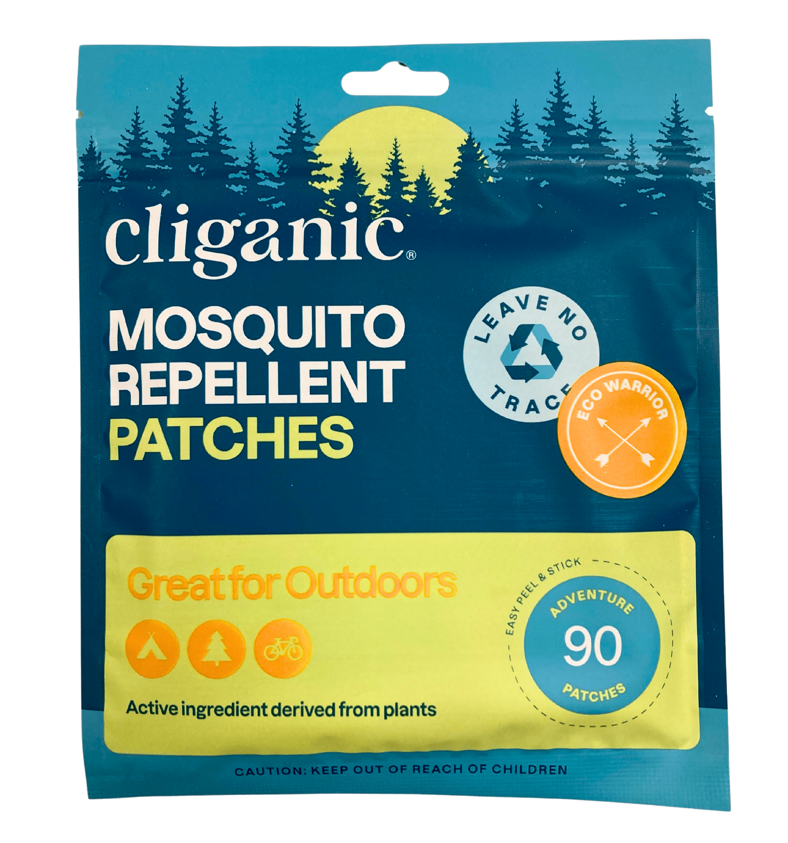Mosquito Repellent Patches, Natural, Cliganic by Country Life Natural Foods