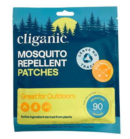 Mosquito Repellent Patches, Natural, Cliganic by Country Life Natural Foods