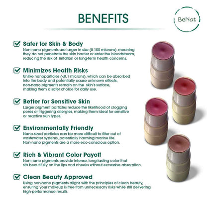 Lip &amp; Cheek Bloom. 2 in 1 Natural Lipstick for Vibrant Color.