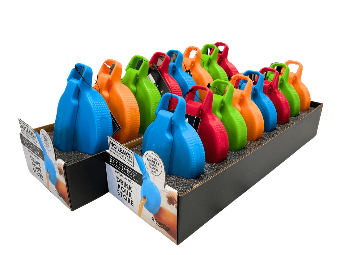 Mason Jar Multi Tops, Multiple Colors, 1 Each - DestGlow