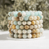Multi Amazonite Bracelet(Success and Good Luck)  DestGlow