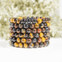 Multi Tiger Eye Bracelet (Self-Confidence, Spiritual Stability,)  DestGlow