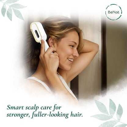 Multi-Functional 3-in-1 Scalp Massager and Oil Applicator Brush  DestGlow
