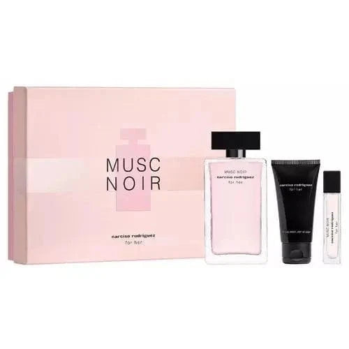 Musc Noir By Narciso Rodriguez For Her (3pc Gift Set) For Women by perfumesandrea