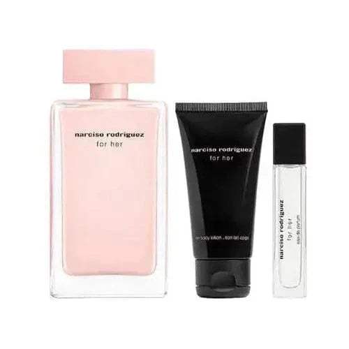 Musc Noir By Narciso Rodriguez For Her (3pc Gift Set) For Women by perfumesandrea