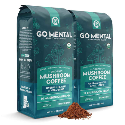 14 Mushroom Coffee Adaptogens Blend