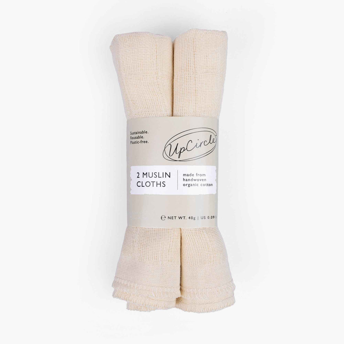 Organic Muslin Face Cloths