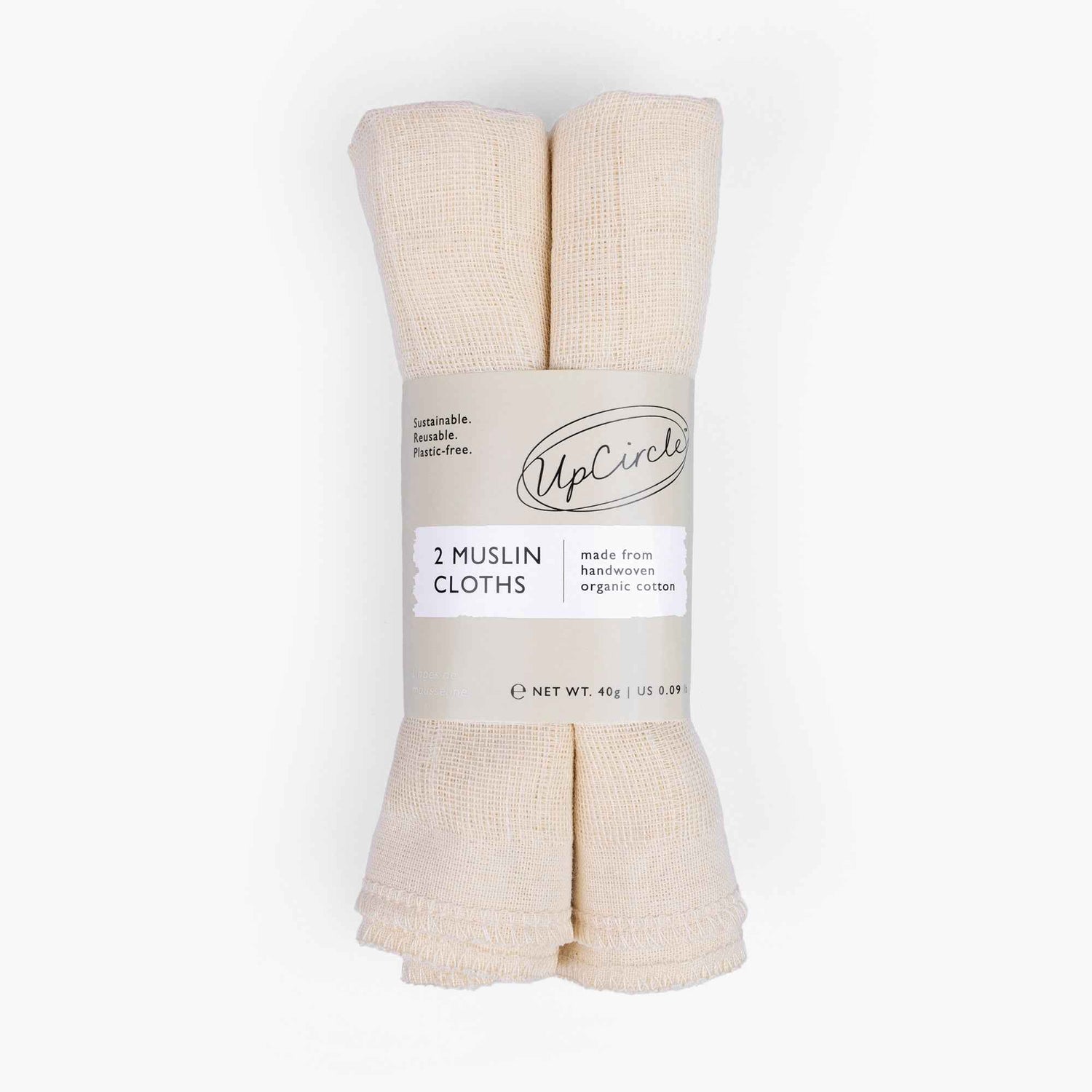 Organic Muslin Face Cloths