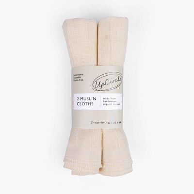 Organic Muslin Face Cloths