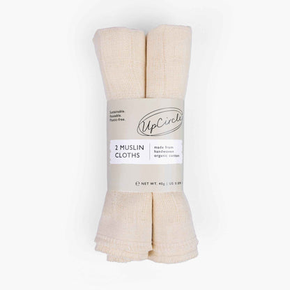 Organic Muslin Face Cloths