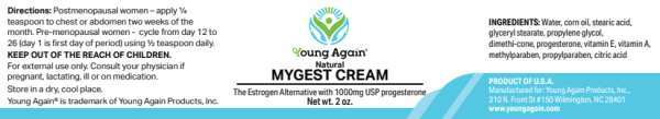 Progesterone Cream MyGest® by Young Again